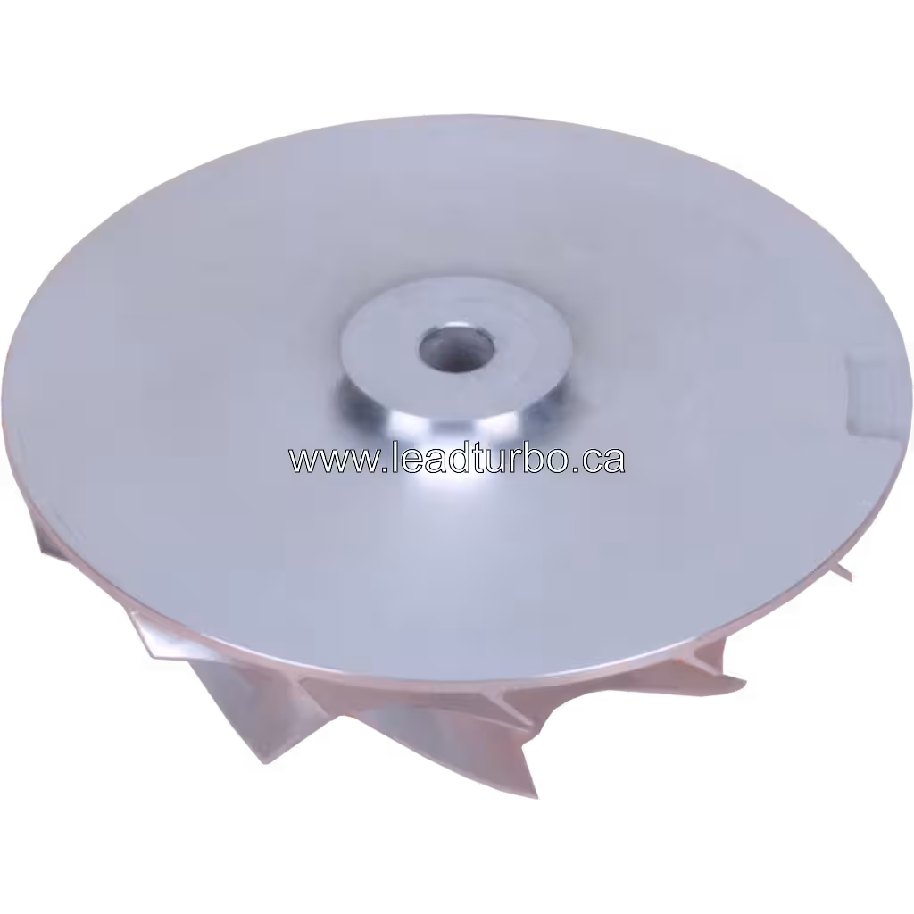 Aftermarket turbo compressor wheel replacement