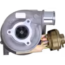 Nissan ZD30ETI Turbocharger Mounting Bracket Detail