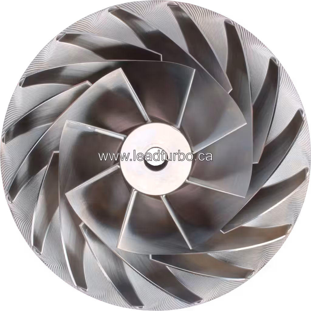 Roue de compresseur 4041789 CW HE851 pour Cummins QSK60 top view