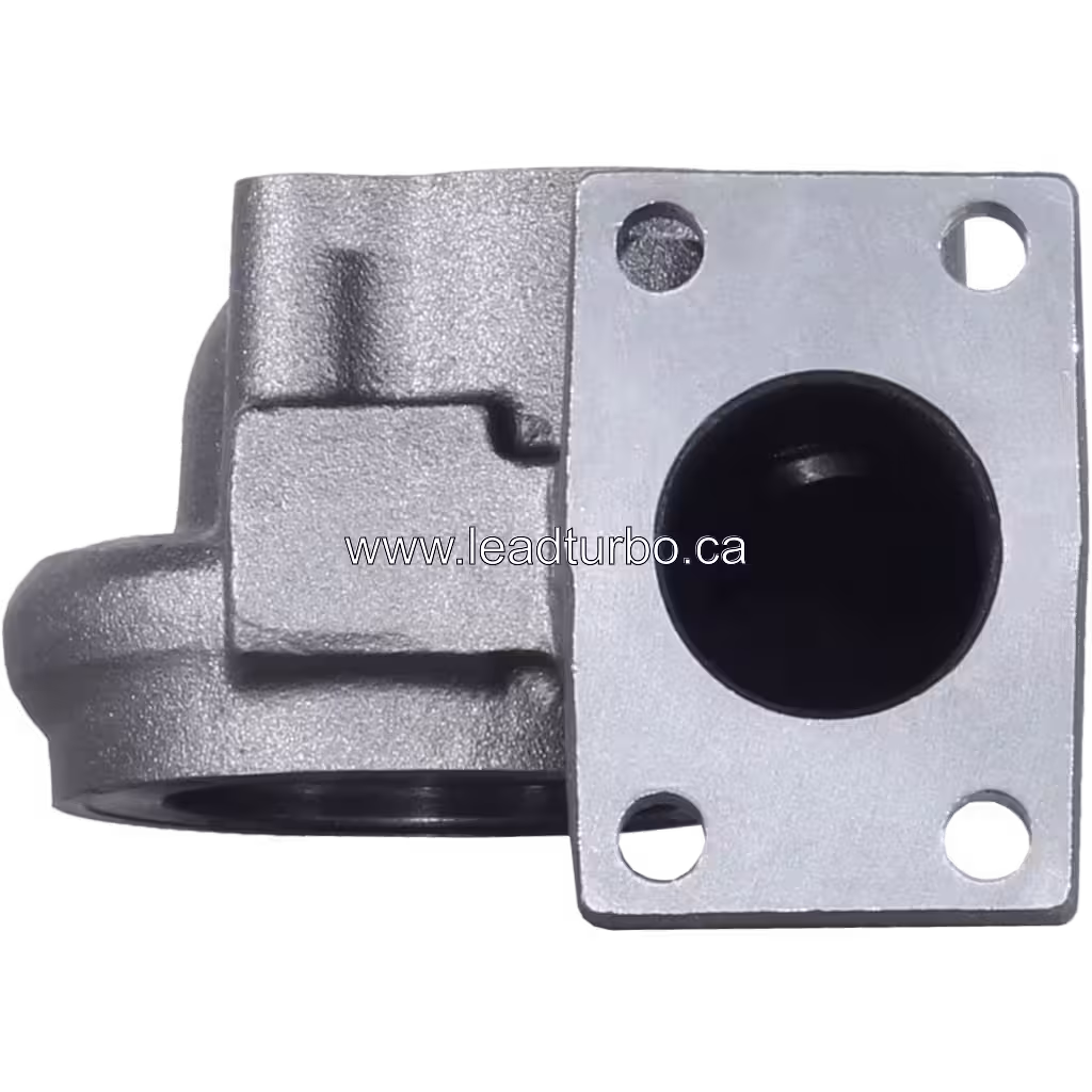 Turbine housing 728643-0003 GT2049S en métal gris avec bride carrée