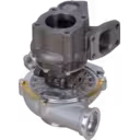 OM924LA-E3 turbocharger assembly side view