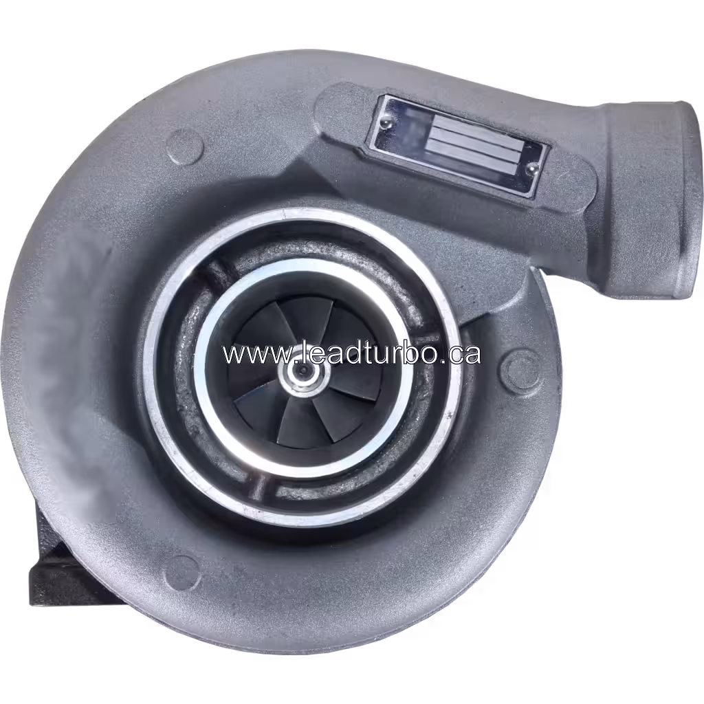 Turbocompresseur HX35 2882132 avec carter compresseur argenté et carter turbine gris