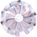 S410WG047 Compressor Wheel Side View