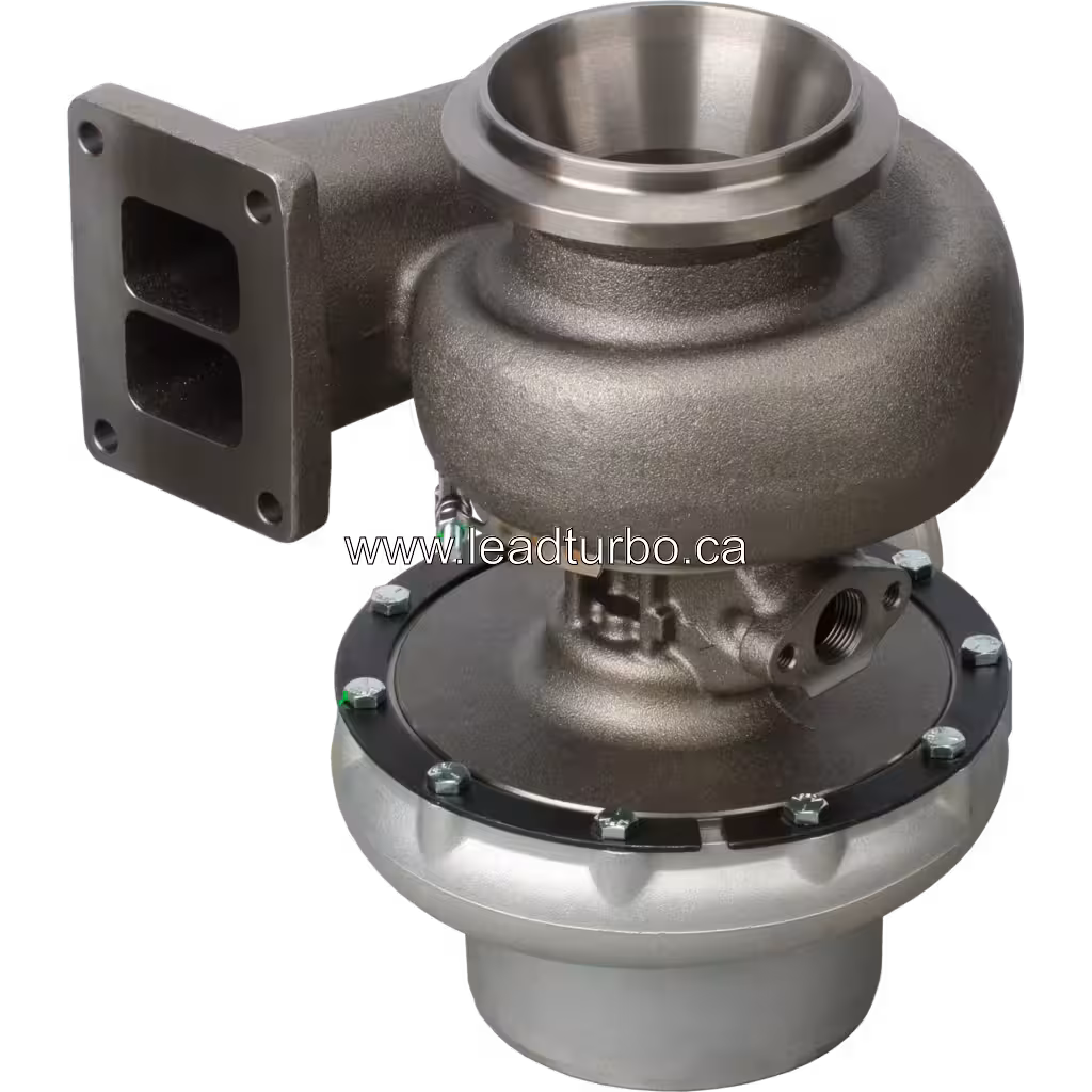 3522867 HT3B Turbocharger Replacement for Cummins NT855-M240 bottom 45 degree view
