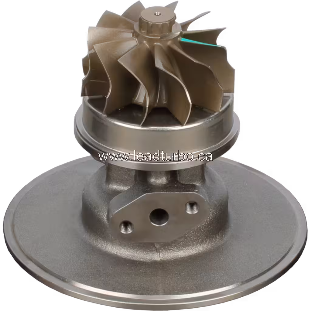 Front view of FOR 3530980 turbo core assembly
