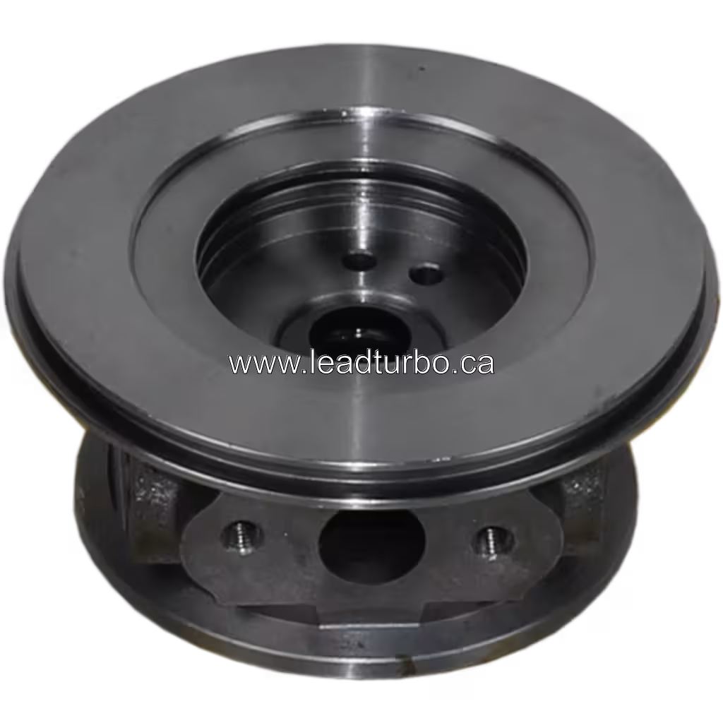 TD05HR-16G6 10 5T bearing housing top view showing central threaded opening