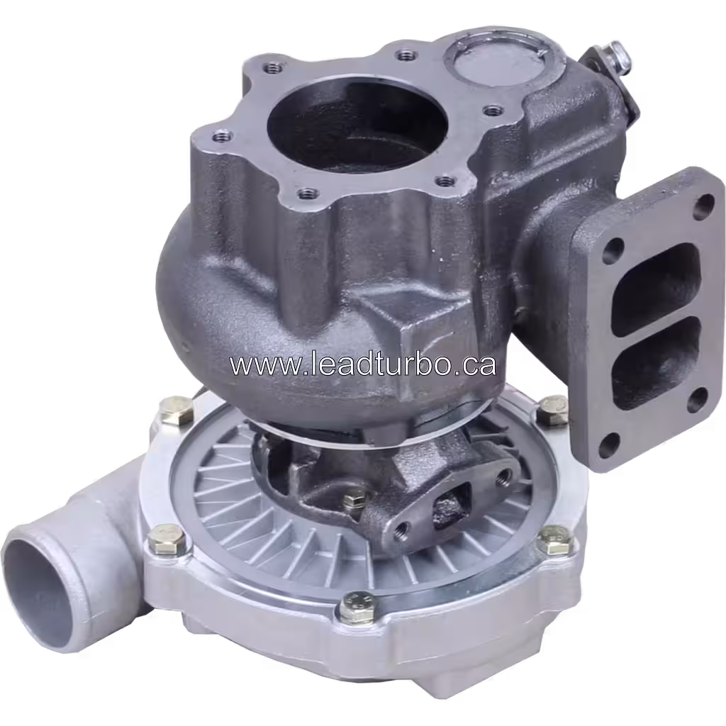 Turbocompresseur 2674A349 GT3571S pour Perkins Vista 6 bottom 45 degree view