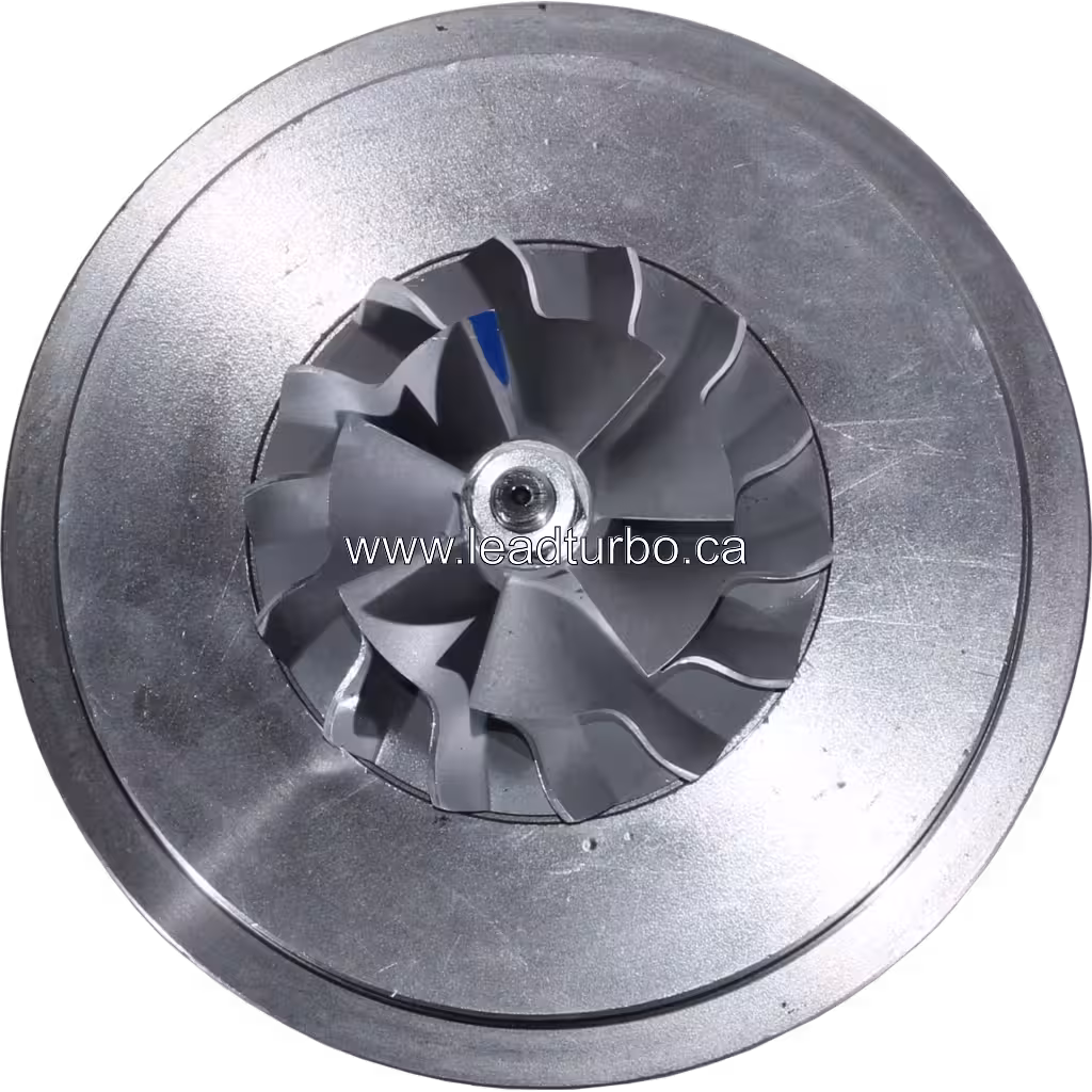 Front view of FOR 0070964699 S400 turbocharger core for Mercedes-Benz OM501LA