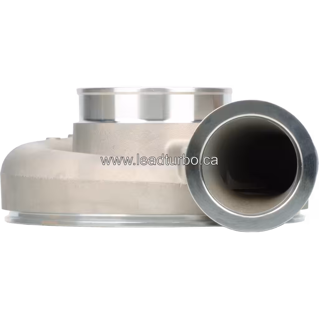 3591397 HX60 compressor housing front view with machined central opening