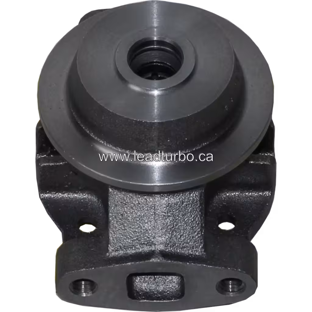 Angled view of 408105-0166 BH bearing housing for John Deere 6466 application
