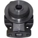 Angled view of 408105-0166 BH bearing housing for John Deere 6466 application