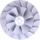 Compressor wheel 6506-21-5020 CW, vue de dessus