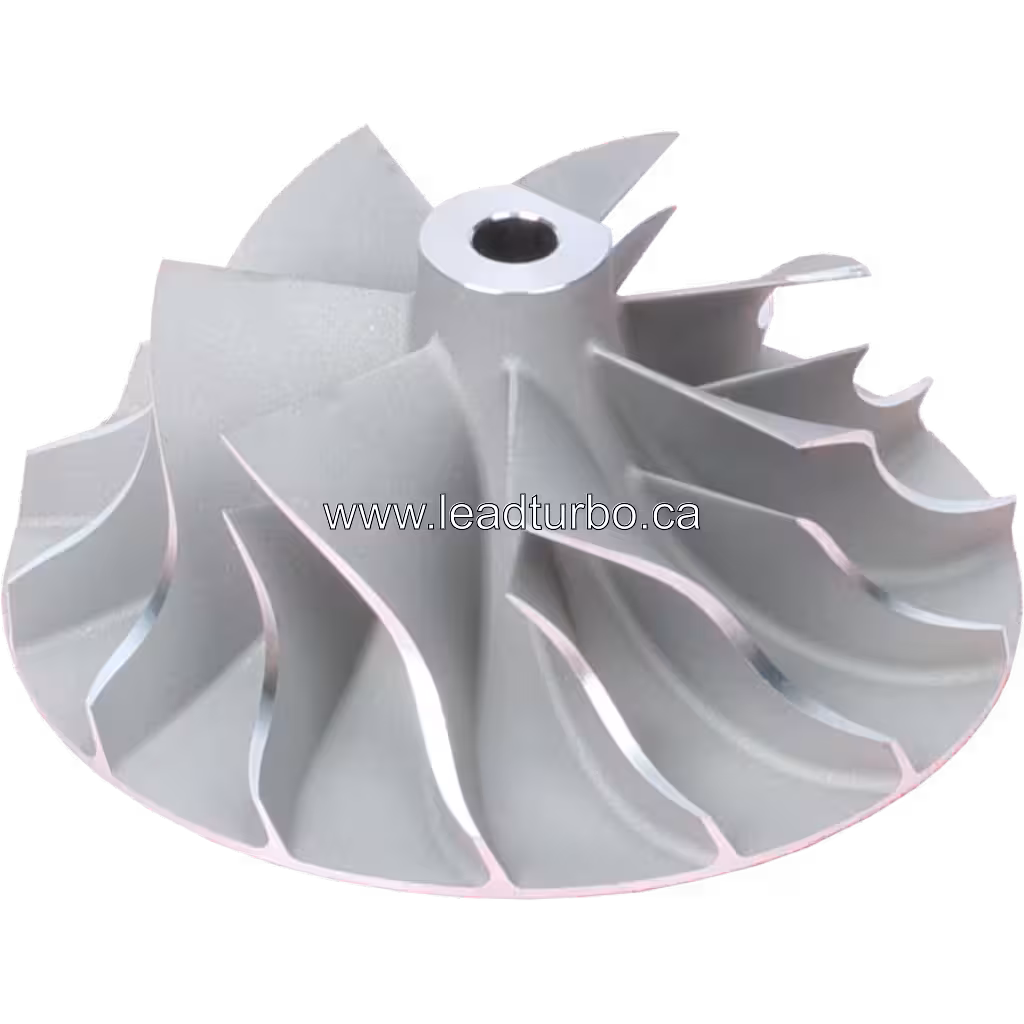 Aftermarket turbo compressor wheel replacement