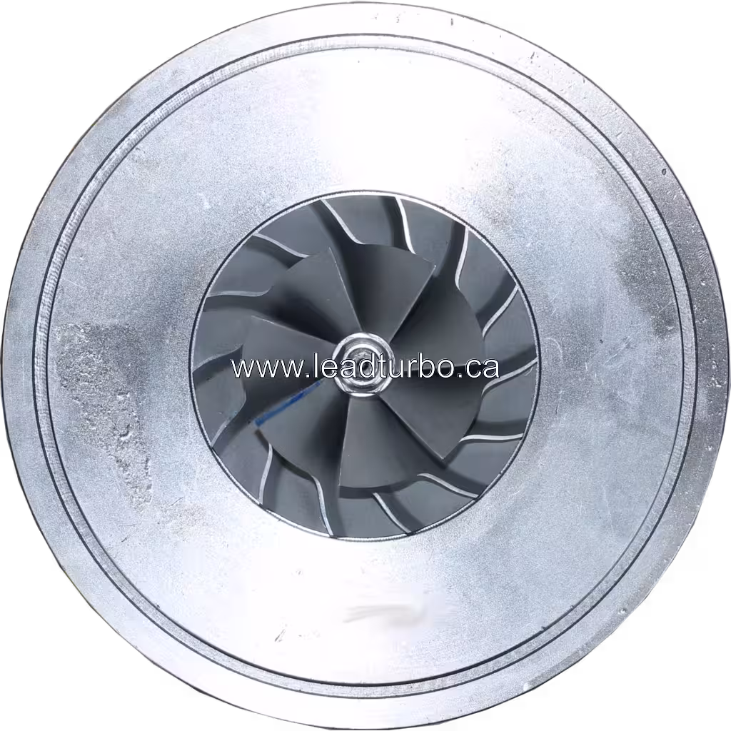 Core de turbocompresseur aftermarket vue de face