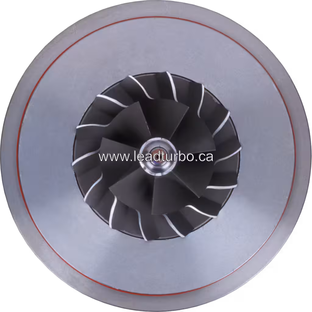 Turbocharger Core for Mercedes-Benz Actros OM501LA Engine top view