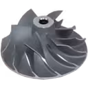 451584-0010 Compressor Wheel for GT2052 Turbocharger - Perkins T4 40 Replacement Part thumbnail 2