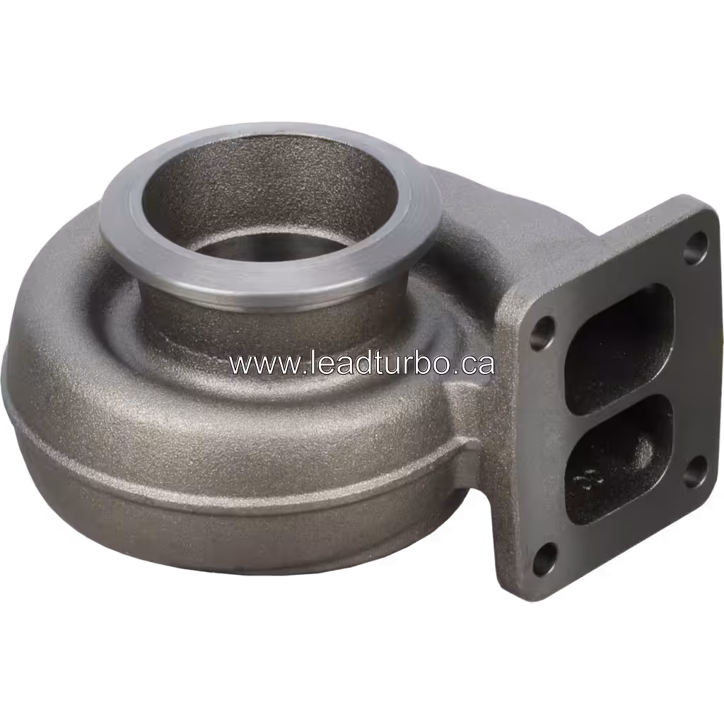 177209 Turbine Housing for John Deere 6081H S300S- Turbocharger 45 degree view
