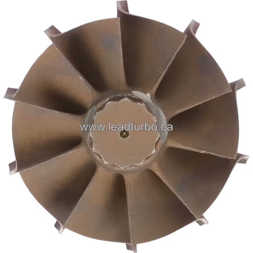 318336 Turbine Wheel for Deutz BF6M2012C S200 Turbocharger Replacement top view