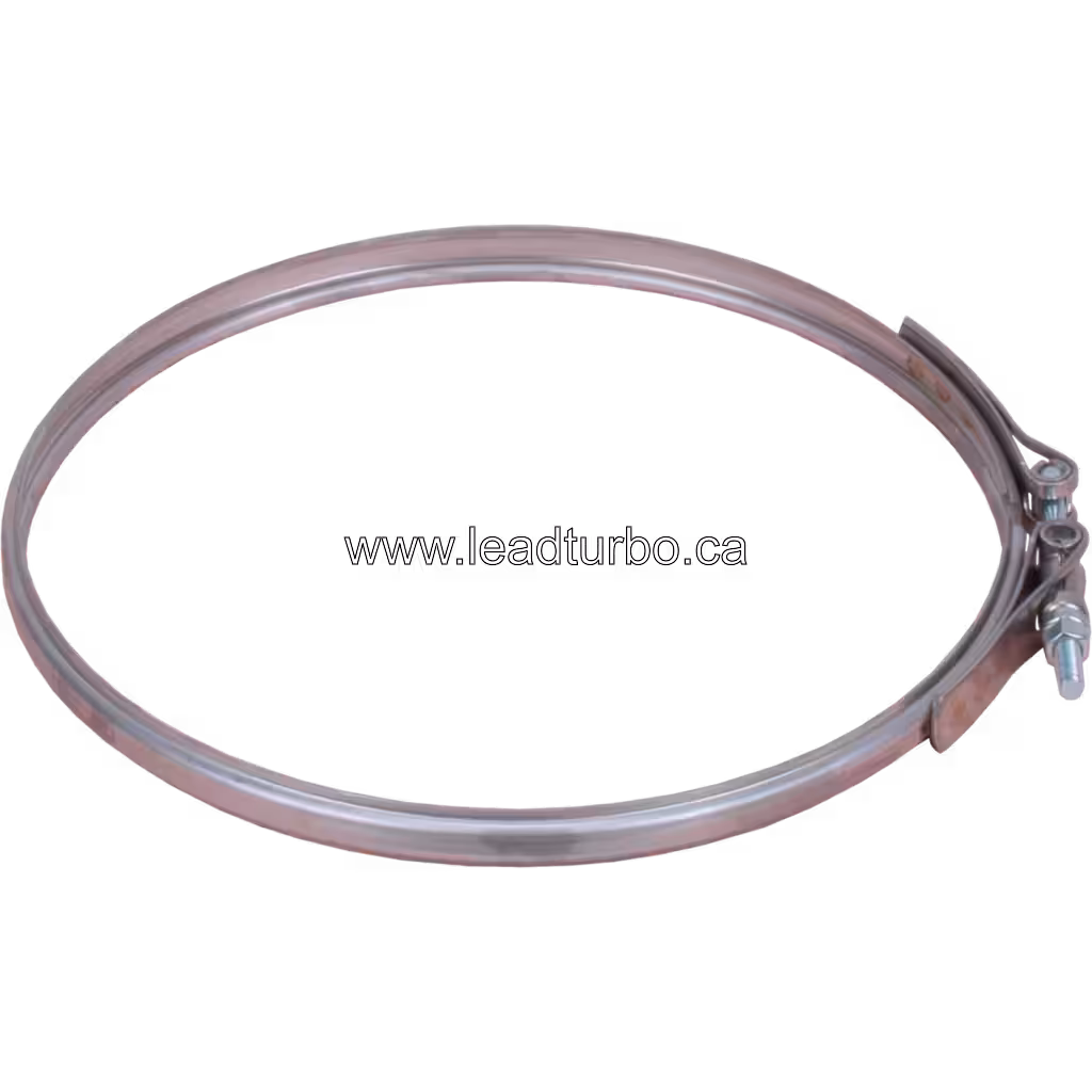 3594117 VC-CH HX80 V-Band for Cummins Marine K38 Turbocharger 45 degree view