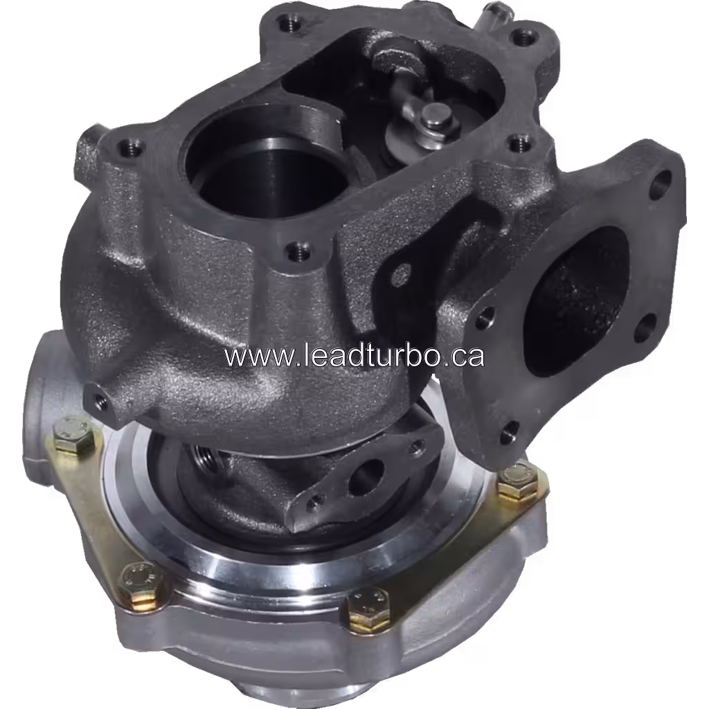 701455-5003 GT2560S Turbocharger Replacement for Isuzu 4HE bottom 45 degree view