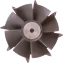 Vue de la roue turbine 8980540111 TW