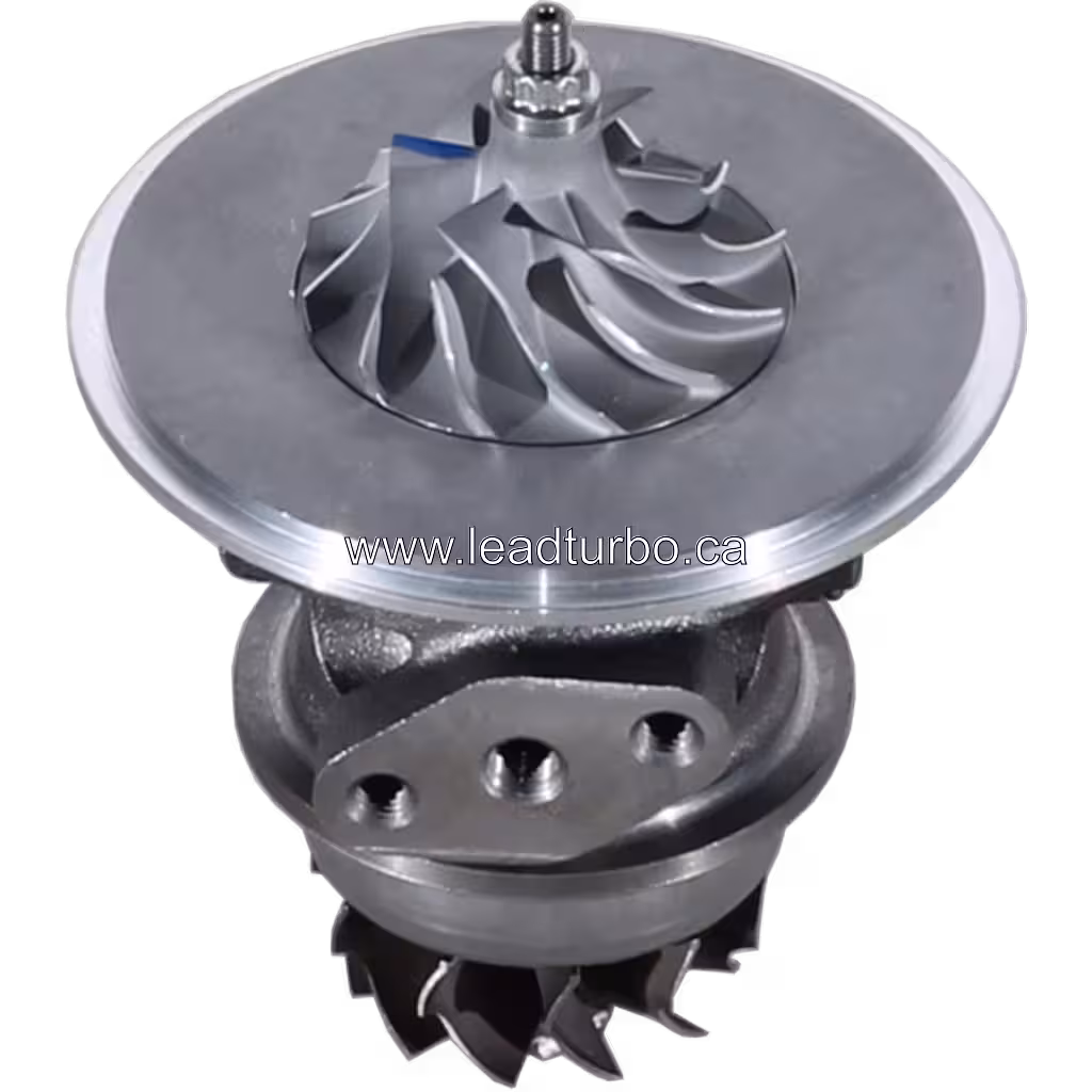 Vue de dessus du core turbo 409172-0110 montrant la roue de turbine
