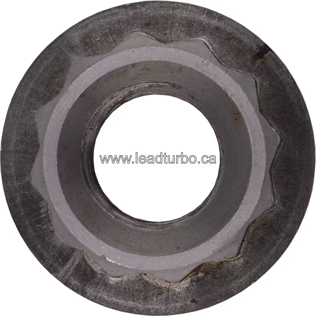 Écrou d'arbre KTR90-232E pour turbocompresseur Komatsu PC400-7 top view