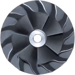 Roue de compresseur 196528 CW pour Turbo J96