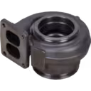 Turbine housing HX52 vue de dessus avec quatre trous de fixation