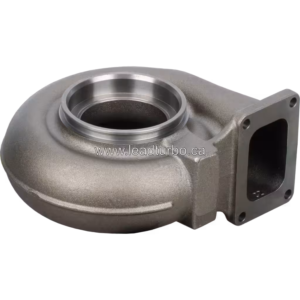 3597475-CAST-3 HX82 Turbine Housing for Cummins QST30 Turbocharger 45 degree view