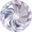 Roue compresseur 2843562 pour HE400VG HE451VE Cummins ISX thumbnail 4