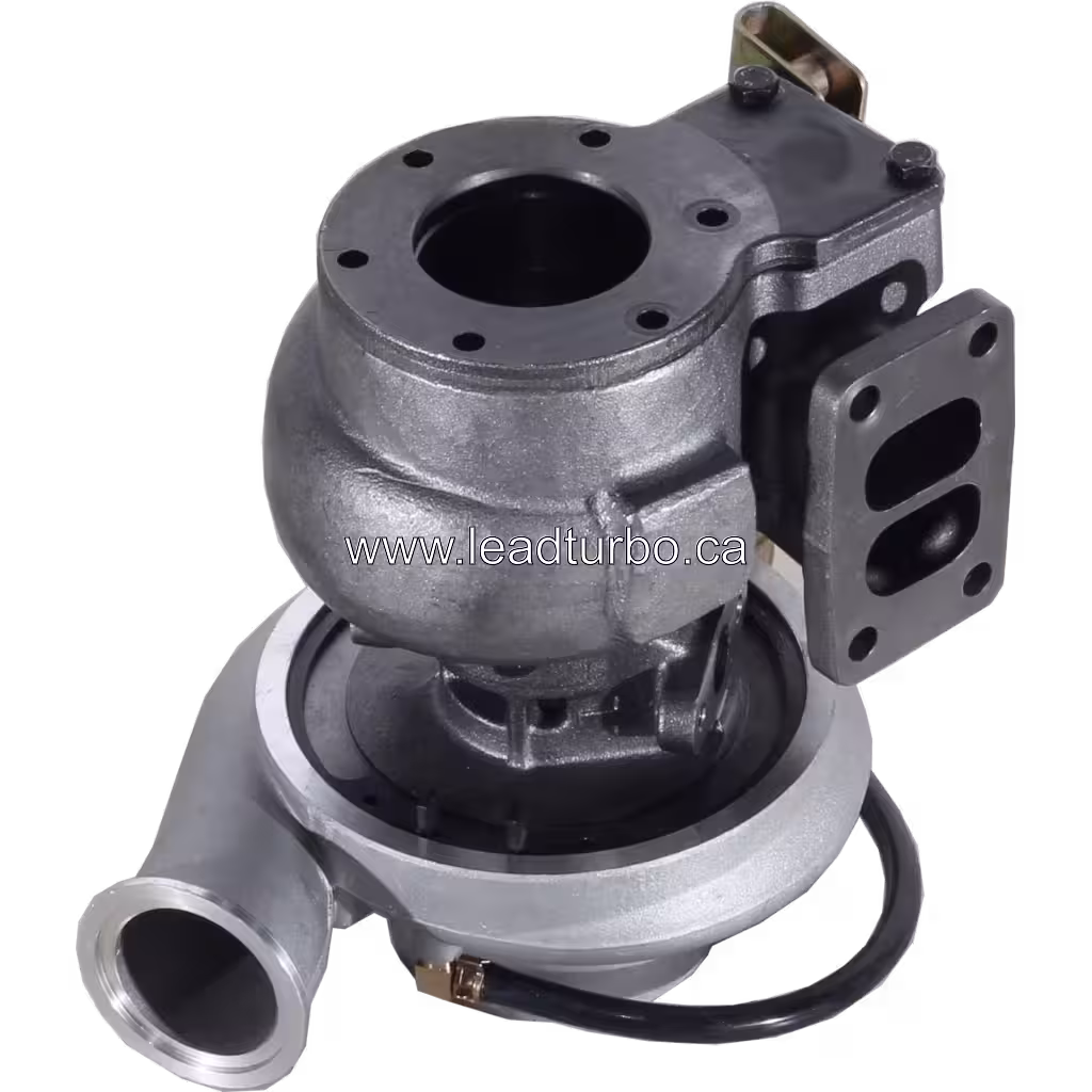 Deutz turbocharger assembly side view