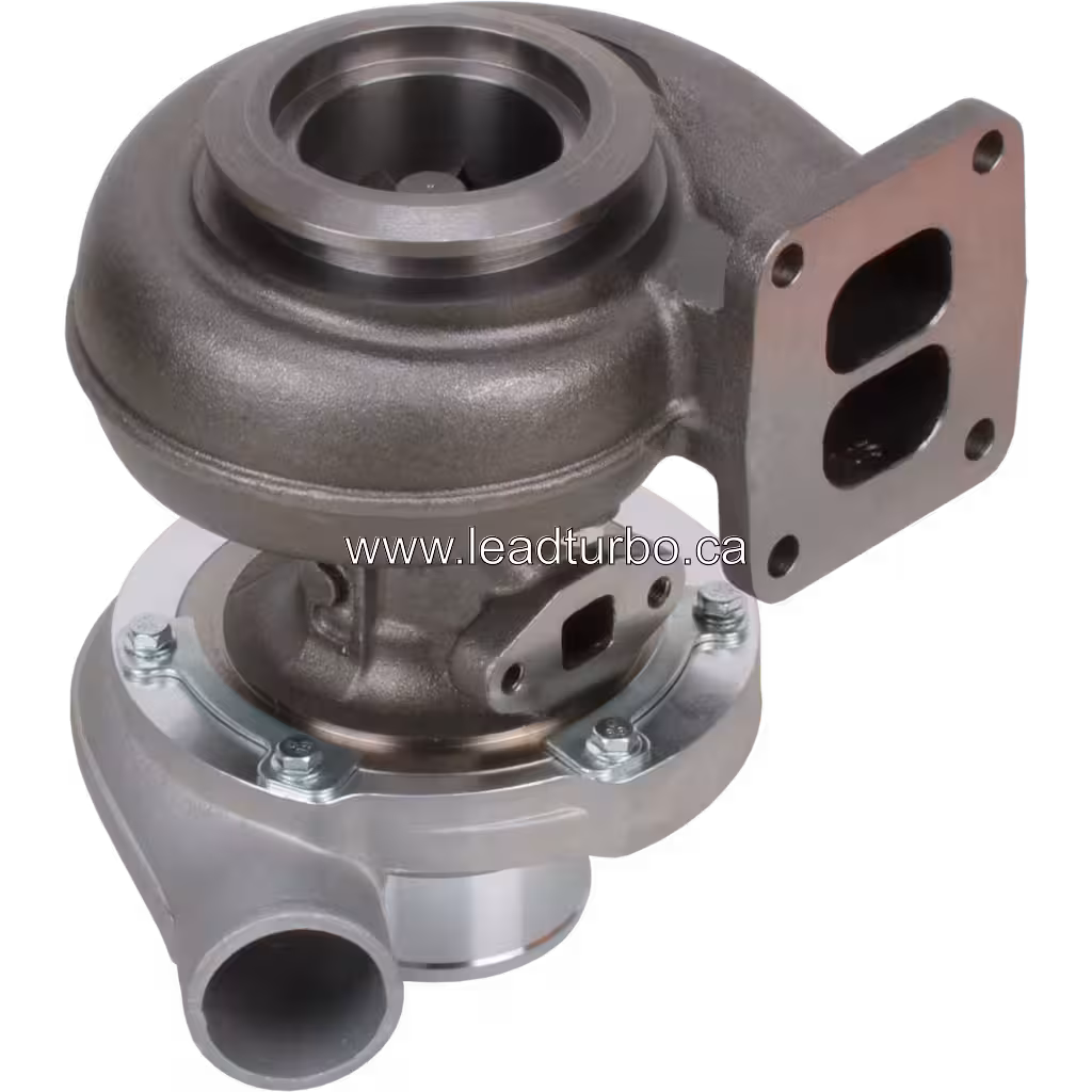 177258 S200S055 Turbocharger Replacement for John Deere 6068H bottom 45 degree view