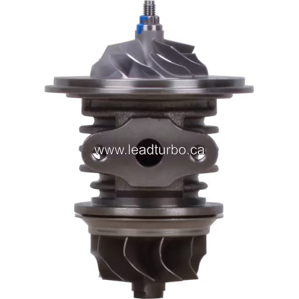 Front view of FOR 2674A150 TB25 turbocharger core assembly