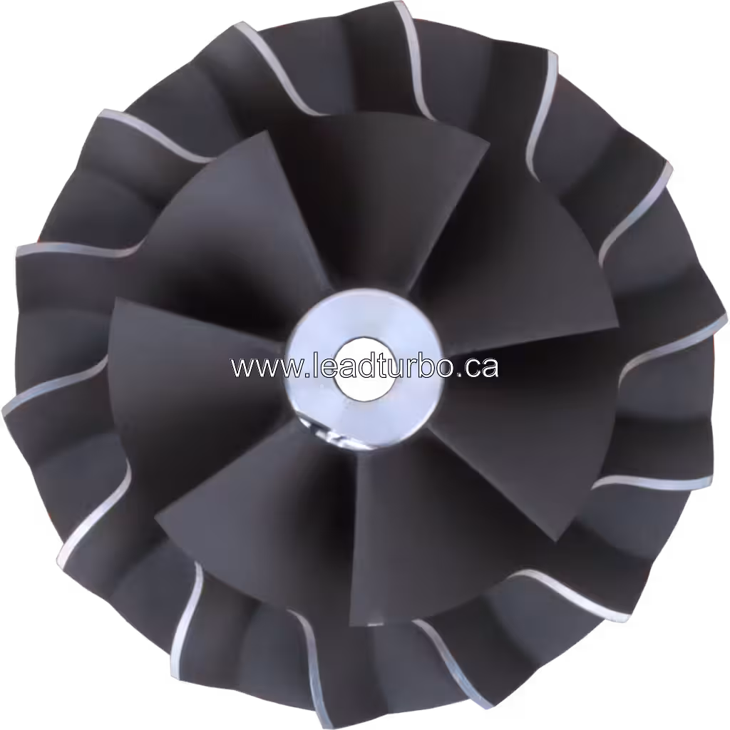 Compressor wheel for John Deere 6081H Timberjack turbocharger
