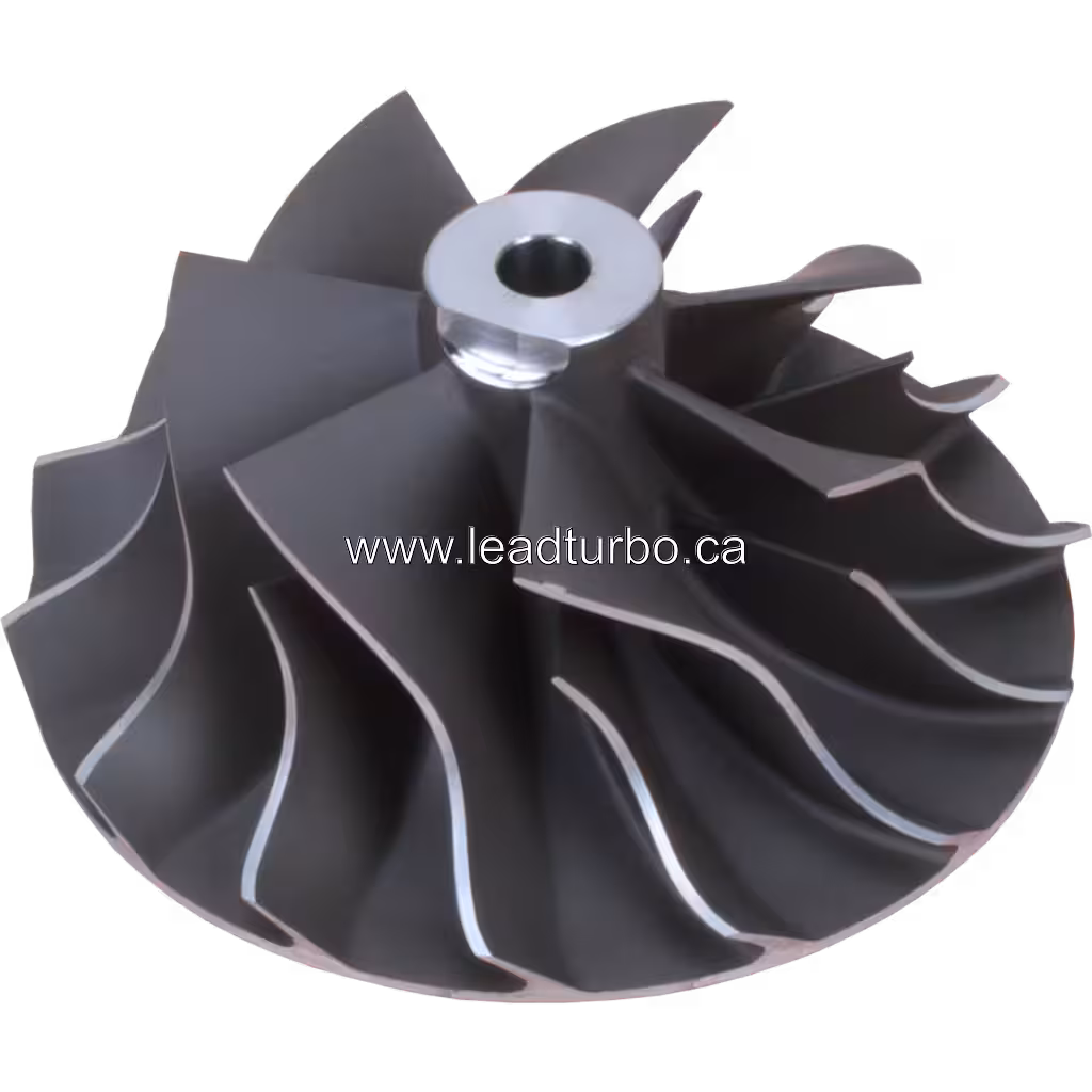 Aftermarket turbo compressor wheel replacement part