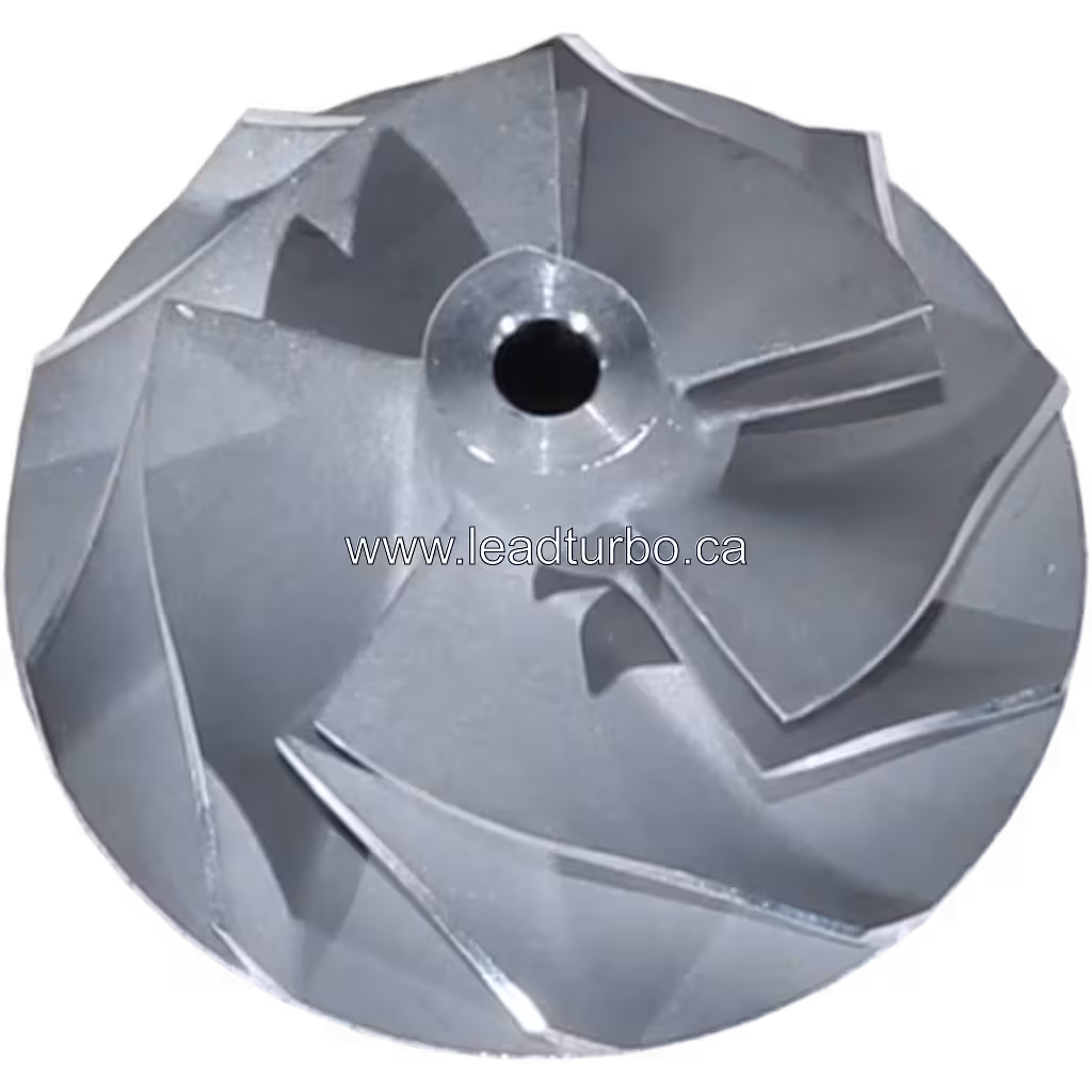 HH136610 J96 compressor wheel front view