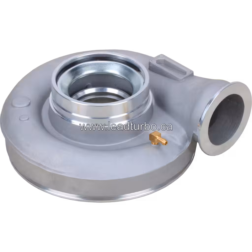 3534183 HX60W Compressor Housing for Volvo FH16 D16A 520HP 45 degree view