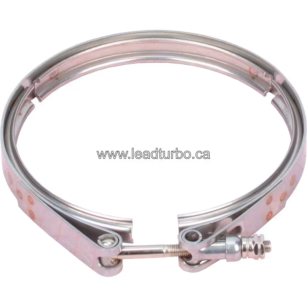 446397-0560 V-Band for CAT 3512A UTV8302 Turbo Replacement 45 degree view