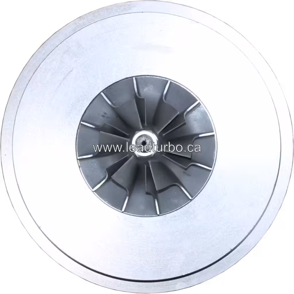 4N9537 turbo core cast metal housing with mounting holes