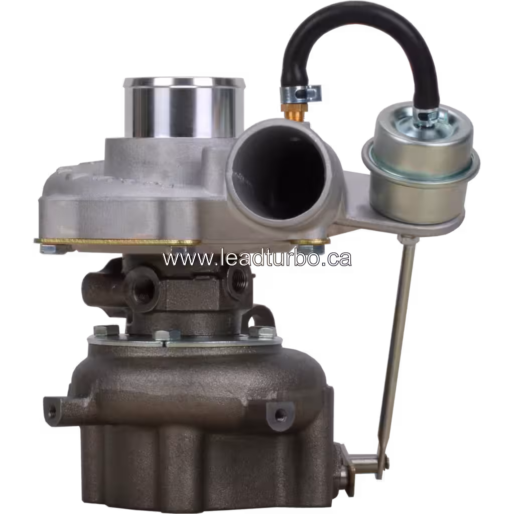 8972089661 GT2560S turbocharger front view with actuator and black hose