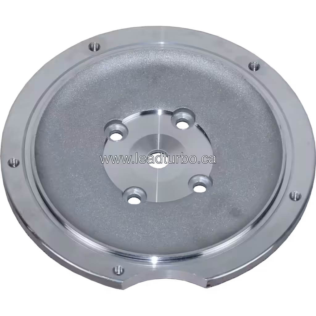 Back plate de turbo J96 réf. 8971397241 BP vue de dessus avec 4 trous de fixation