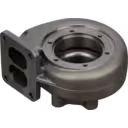 Vue de dessous de la carcasse turbine 53311016519 montrant les saillies cylindriques
