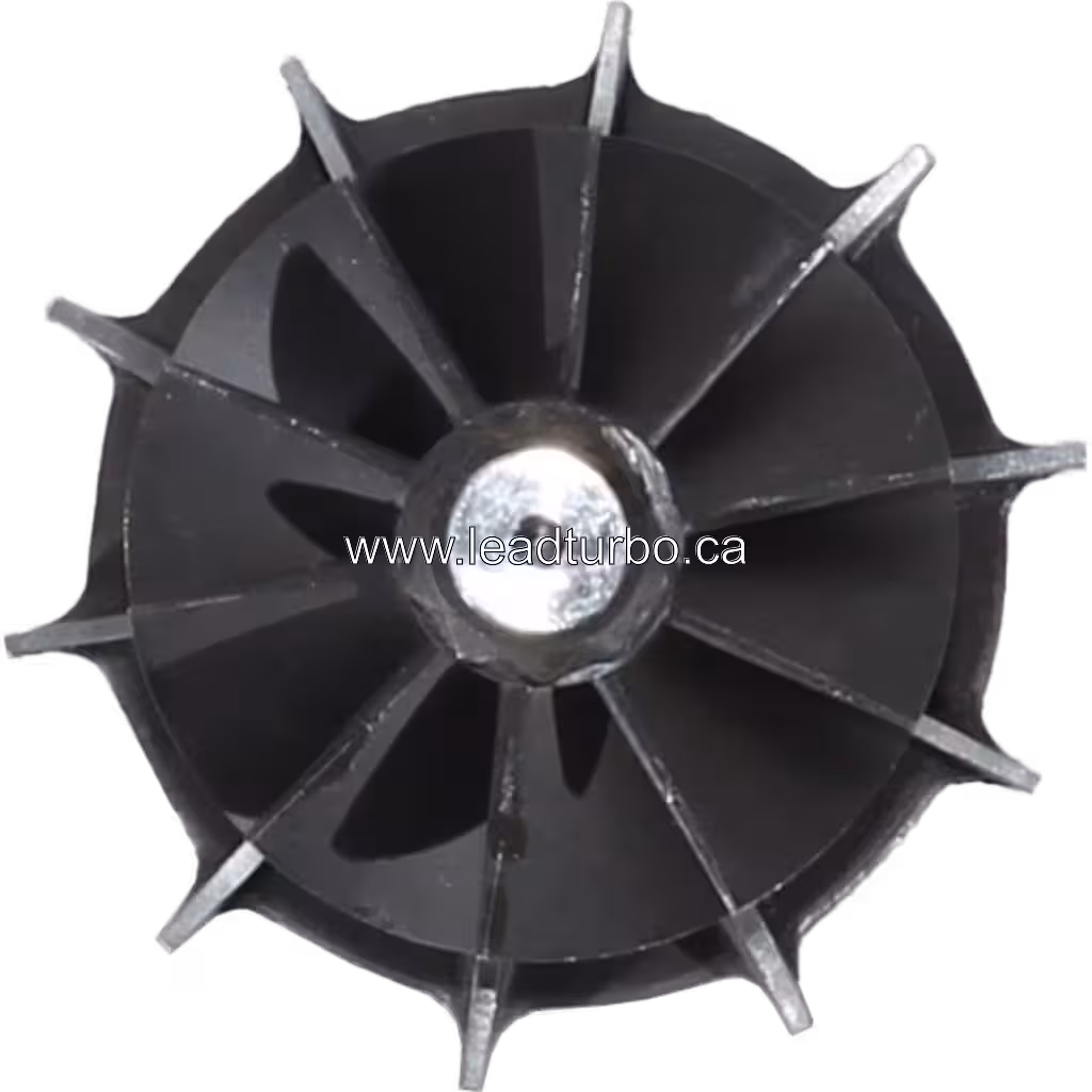 Arbre métallique poli de la roue turbine 17290-54060 avec extrémité filetés