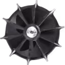 Arbre métallique poli de la roue turbine 17290-54060 avec extrémité filetés