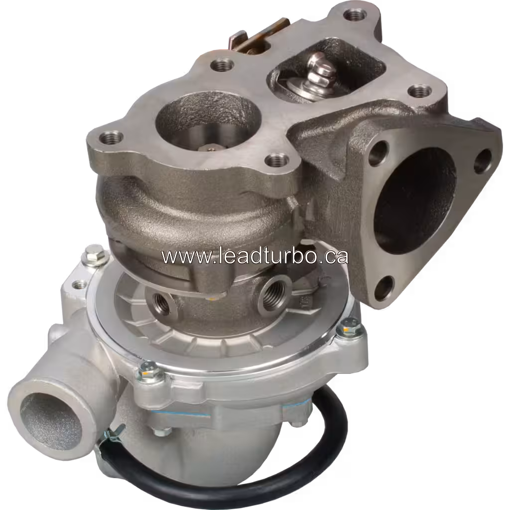 Turbocompresseur 2820042600 GT1749S pour Hyundai Starex D4BH bottom 45 degree view