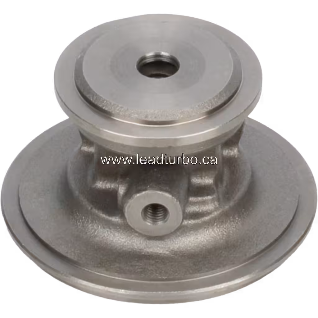 Bottom view of VB810069 BH bearing housing showing threaded port