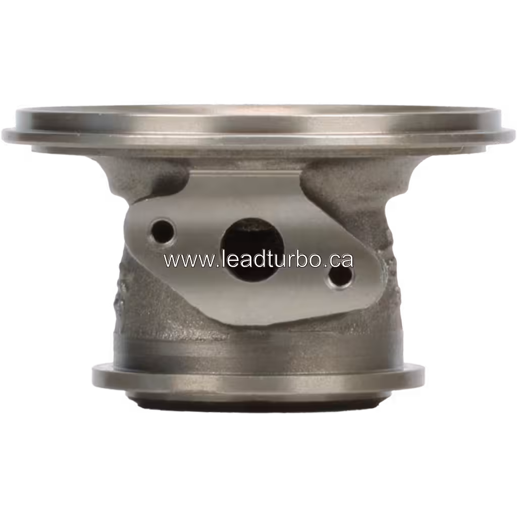 VB810069 BH turbocharger bearing housing front view for Isuzu 4JB1T