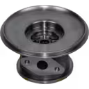 Top view of VB810069 BH bearing housing showing central bore
