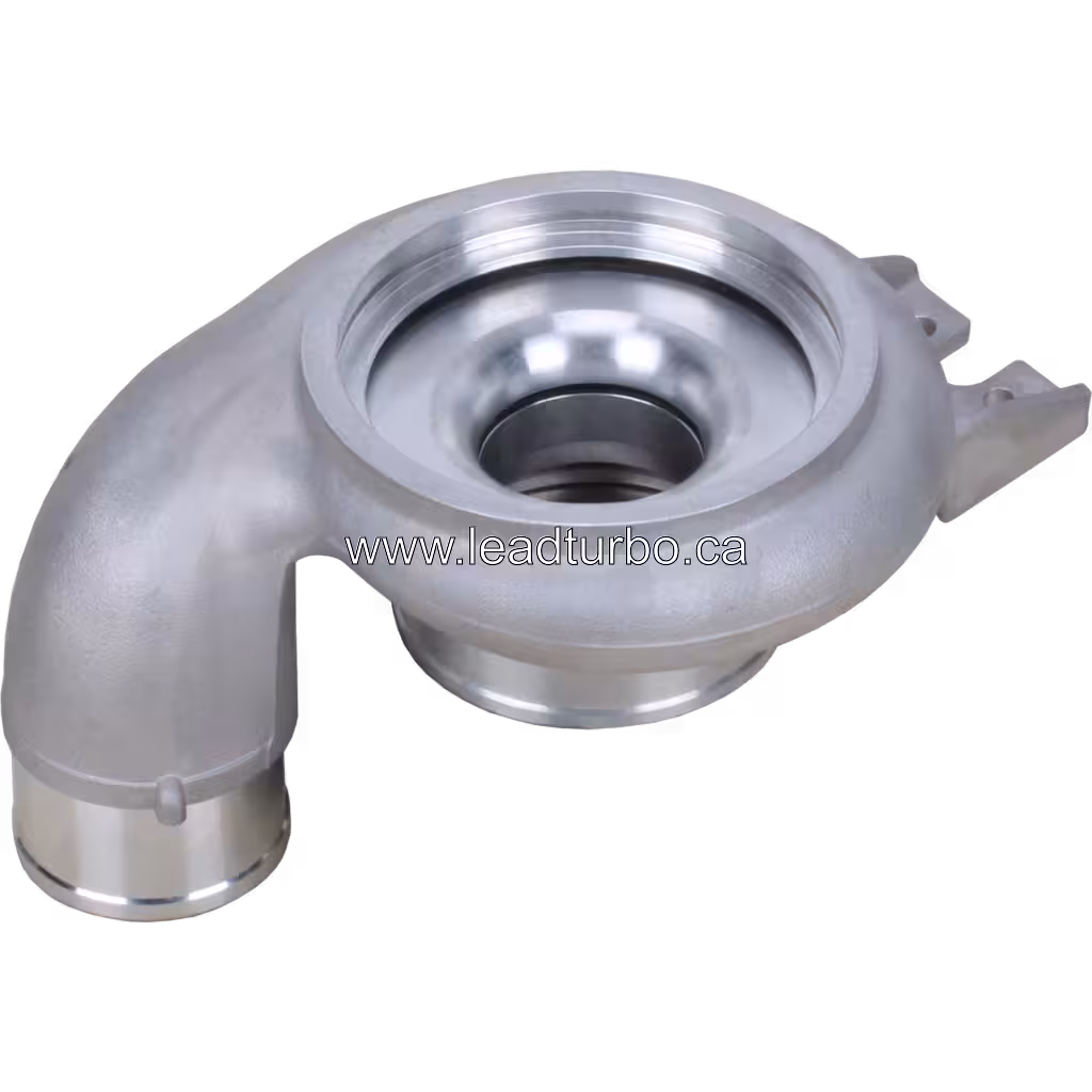 HY35W turbocharger compressor housing detail